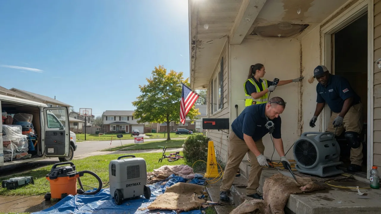 Water Damage Restoration in Dike, TX near me
